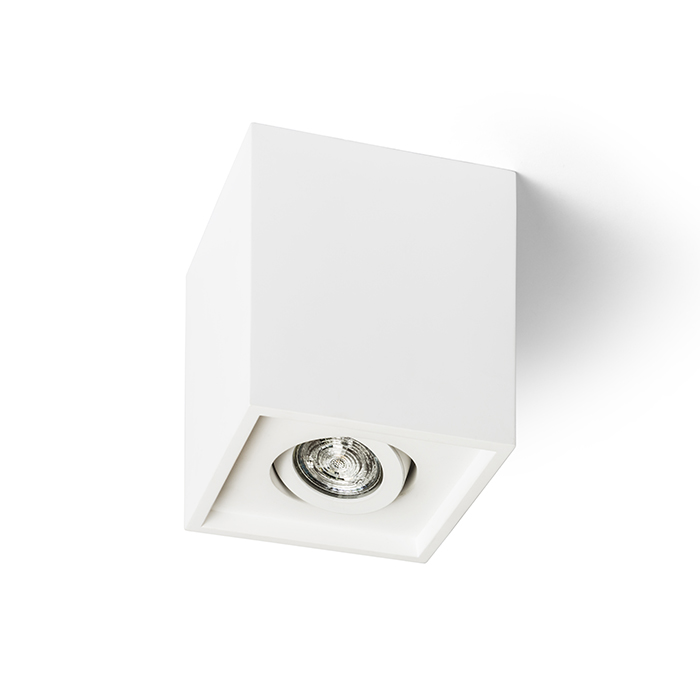 COLES SQ Deckenleuchte Gips 230V LED GU10 15W