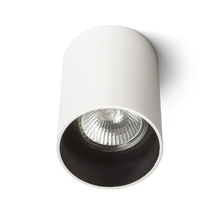 CONNOR Deckenleuchte weiß/schwarz 230V LED GU10 10W