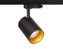 CONNOR für 3-Phasen-Stromschiene schwarz/goldgelb  230V LED GU10 10W