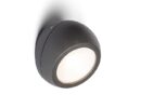 SIV Aufbauleuchte anthrazitgrau  230V LED 6W 120° IP54  3000K