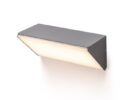 ANDANTE Wandleuchte anthrazitgrau Mattacryl 230V LED 21W IP65  3000K