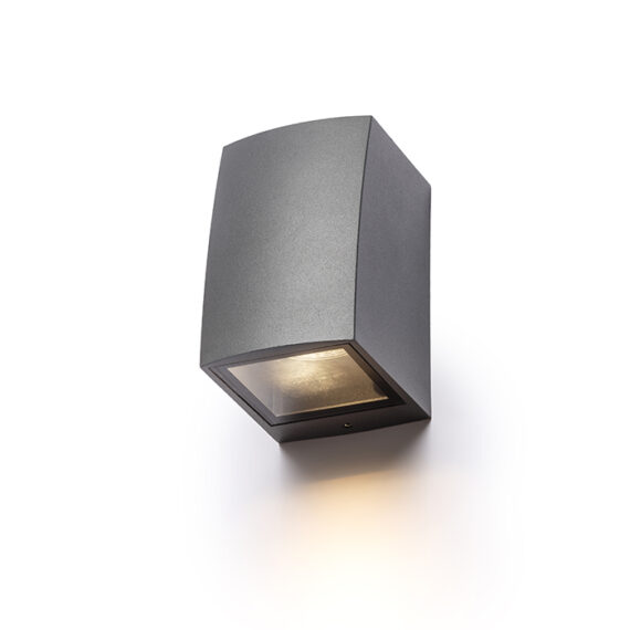 SELMA Wandleuchte anthrazitgrau  230V LED GU10 8W IP54