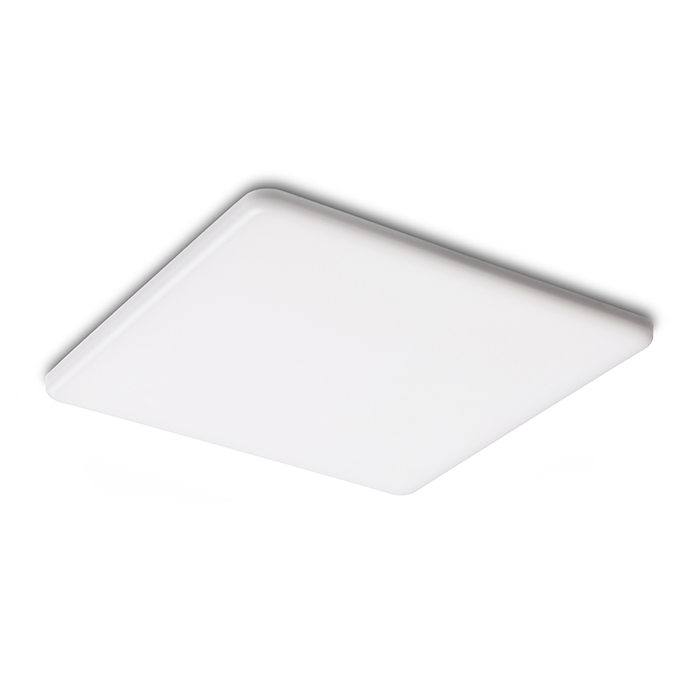 BELI SQ 21 Einbauleuchte milchfarbenes Acryl 230V LED 24W IP65 3000K