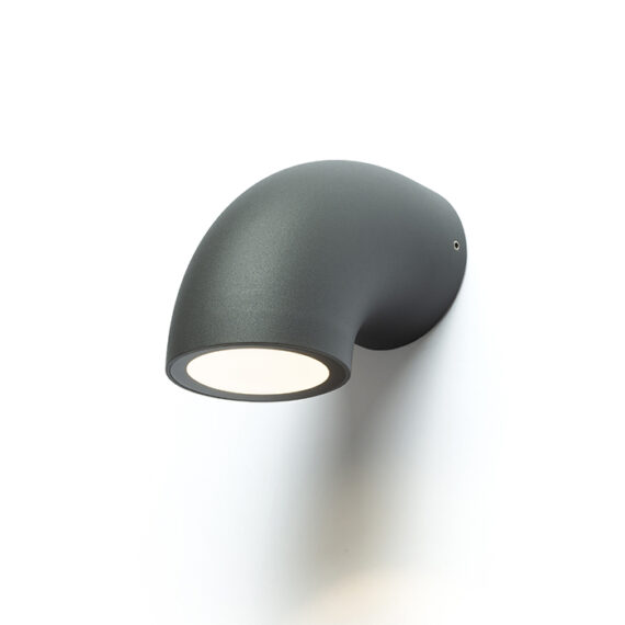 PIPER Wandleuchte anthrazitgrau  230V LED 6W IP54  3000K