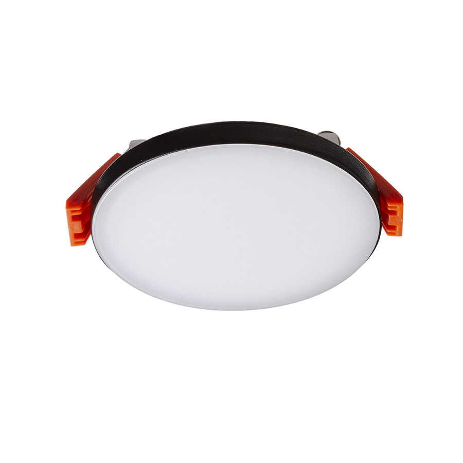 BJORK R 9 Einbauleuchte schwarz 230V LED 6W 3000K