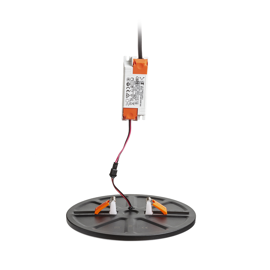 BJORK R 20 Einbauleuchte schwarz 230V LED 18W 3000K