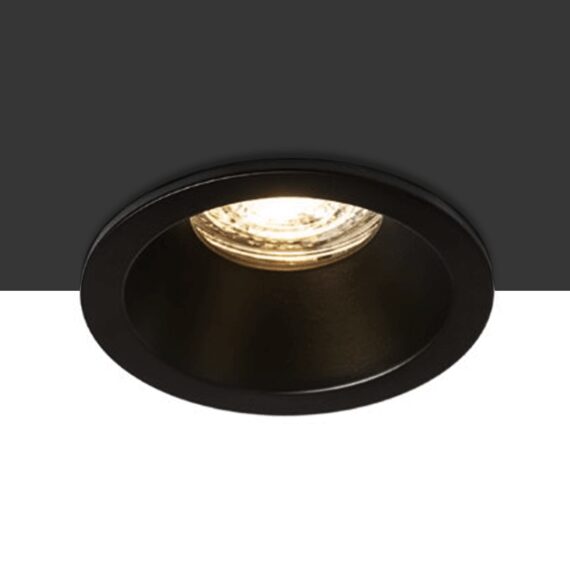 BERMUDA Einbauleuchte schwarz  230V LED GU10 15W IP65