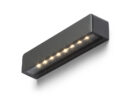 SAMPO Wandleuchte anthrazitgrau 230V LED 9W IP65 3000K