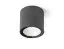 SENZA R Deckenleuchte anthrazitgrau Klarglas 230V LED 6W IP65  3000K