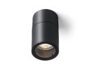 SORANO Deckenleuchte schwarz Kunststoff 230V LED GU10 8W IP44