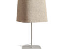 PERTH Tischleuchte beige/weiß  230V LED E27 11W