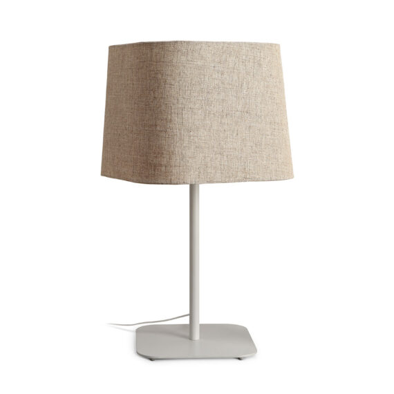 PERTH Tischleuchte beige/weiß  230V LED E27 11W