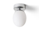 MERINGUE 11 Deckenleuchte  Opalglas/Chrom 230V LED G9 9W IP44