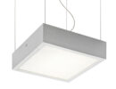 STRUCTURAL LED 20x20 Pendelleuchte  gebürstetes Aluminium 230V LED 12W  3000K