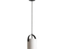 JULIETTA 16 Pendelleuchte  Opalglas/schwarz 230V LED E27 15W