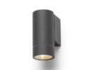 MIZZI NEW I Wandleuchte anthrazitgrau  230V LED GU10 8W IP65