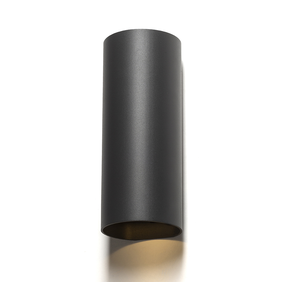 BEJA II Wandleuchte anthrazitgrau 230V LED 2x9W 24° IP65 3000K