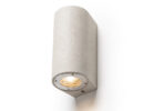 GRANITA II Wandleuchte  Beton/Dekor Hellgranit 230V LED GU10 2x5W IP65