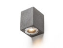KANE I Wandleuchte  Beton/Dekor Dunkelgranit 230V LED GU10 5W IP65
