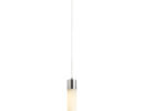 EIGHT für 3-Phasen-Stromschiene Pendelleuchte  Opalglas/Chrom 230V LED E27 11W
