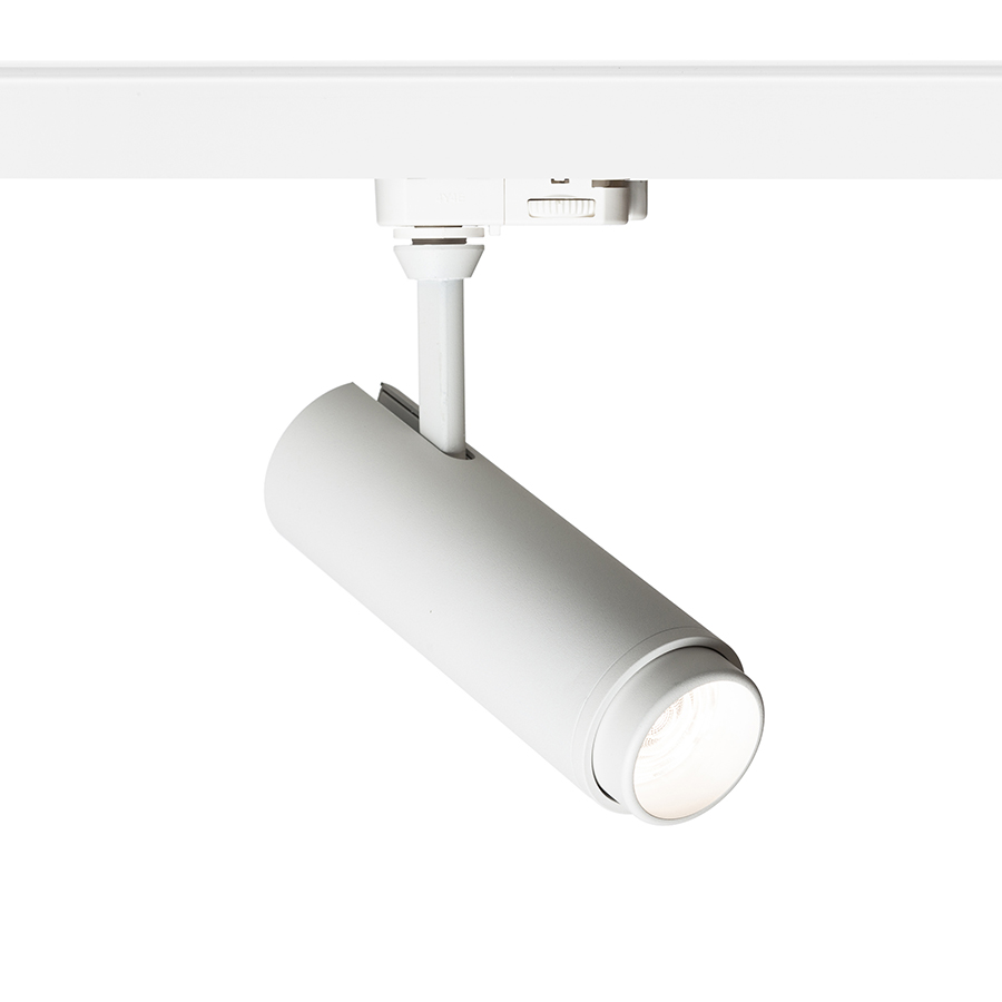 FOCUS 12 DIMM für 3-Phasen-Stromschiene weiß 230V LED 12W 10 60° 3000K 4000K 5000K