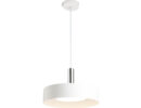 GIULIA 40 Pendelleuchte weiß Chrom 230V LED E27 30W