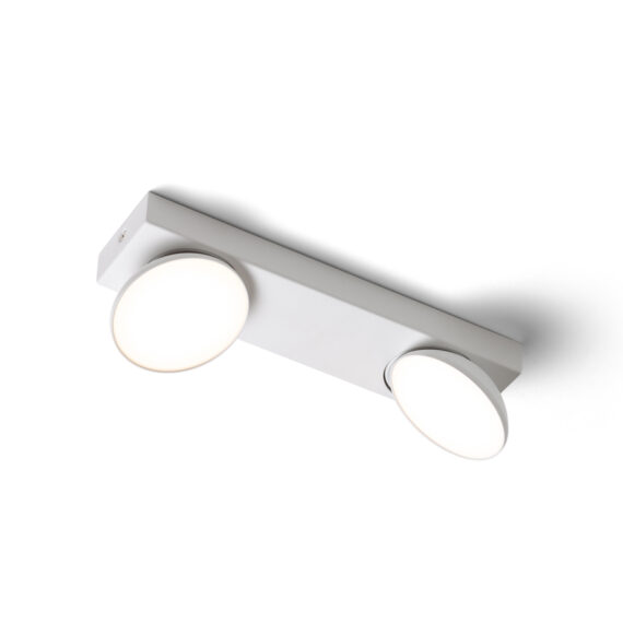 ELISEO II Aufbauleuchte weiß  230V LED 2x5W  3000K