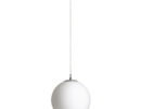 LUNA 30 für 1-Phasen-Stromschiene Opalglas/Chrom 230V LED E27 15W
