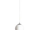 LUNA 25 für 3-Phasen-Stromschiene  Opalglas/Chrom 230V LED E27 15W