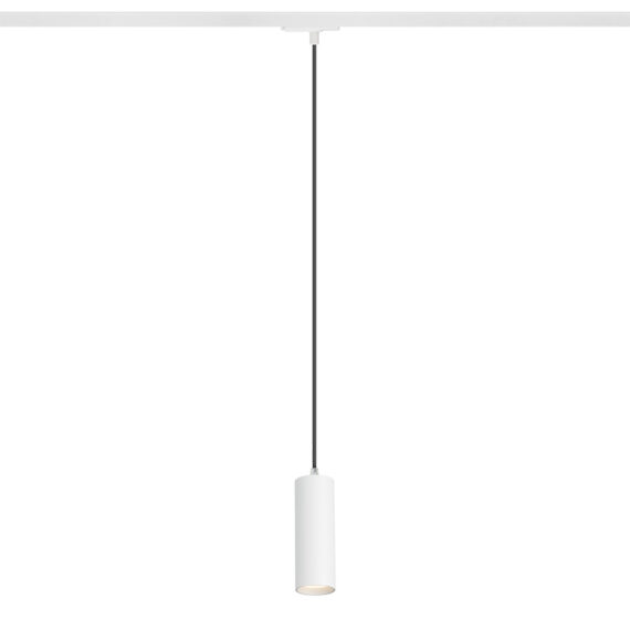 MAVRO für 1-Phasen-Stromschiene Pendelleuchte weiß 230V LED 12W 38° 3000K