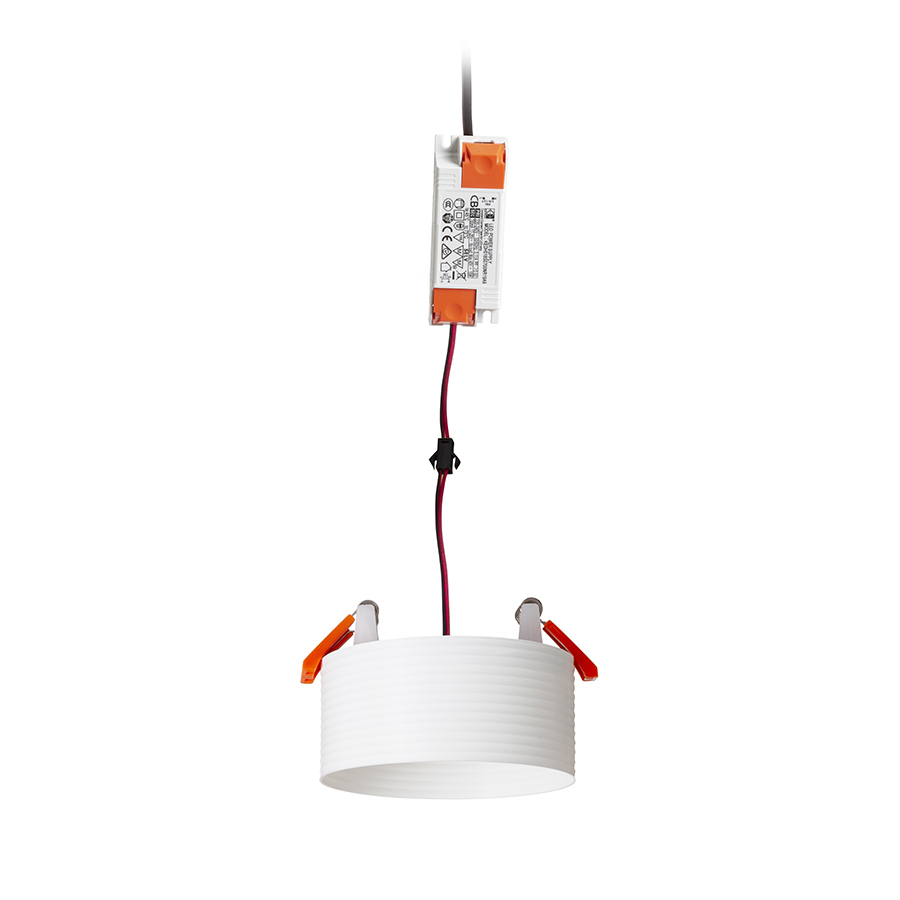 MARENGA RR1 40 Einbauleuchte weiß Eco PLA 230V LED 6W 3000K