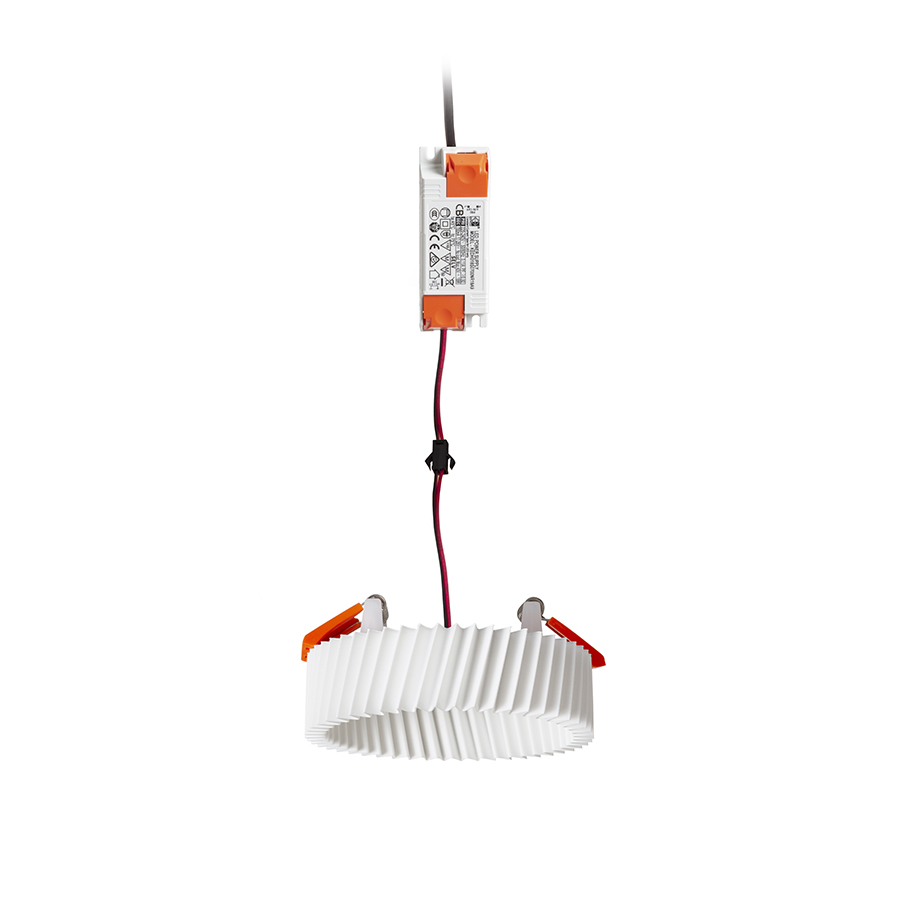 MARENGA RW1 30 Einbauleuchte weiß Eco PLA 230V LED 6W 3000K
