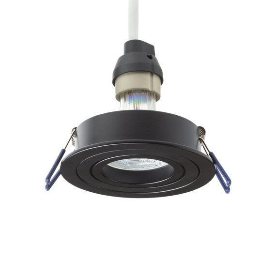 PASADENA GU10 R  Einbauleuchte schwarz  230V LED GU10 7W
