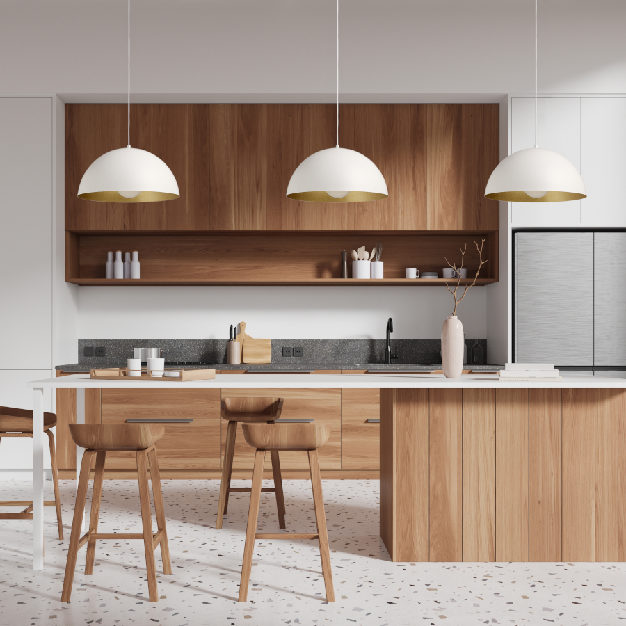 GLADYS 40 Pendelleuchte weiß/goldgelb 230V LED E27 30W