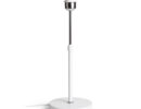 EMMETT Tischleuchtenfuß weiß Chrom 230V LED E27 15W