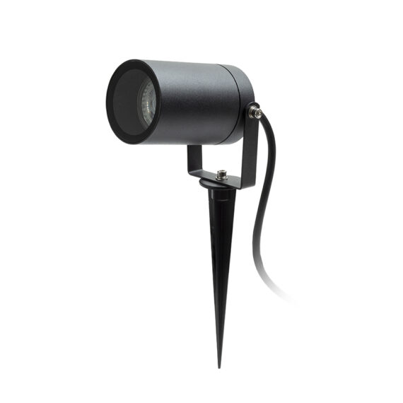 NAVONA mit Edrspieß anthrazitgrau 230V LED GU10 8W IP54