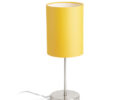 NYC/RON 15/20 Tischleuchte  Monacopetroleum/silber PVC/Chrom 230V LED E27 15W