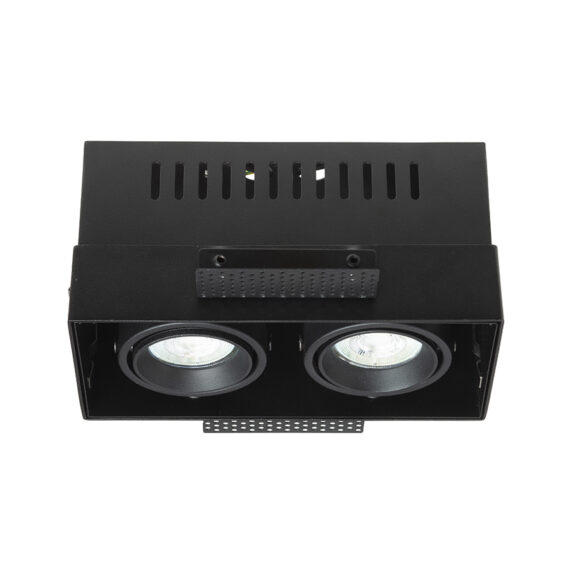 ELECTRA II GU10 frameless schwarz  230V LED GU10 8W