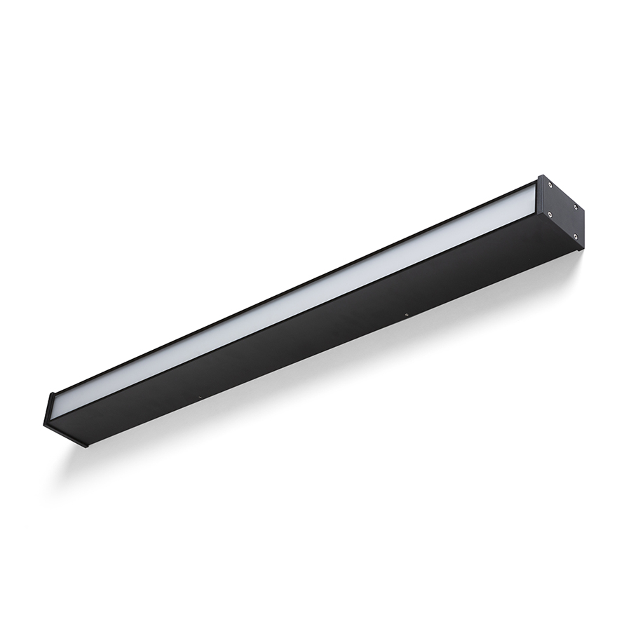CARME 100 Aufbauleuchte schwarz 230V LED 35W IP65 3000K