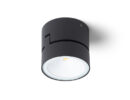 FLAVIO R Aufbauleuchte schwarz  230V LED 6W 110° IP54  3000K