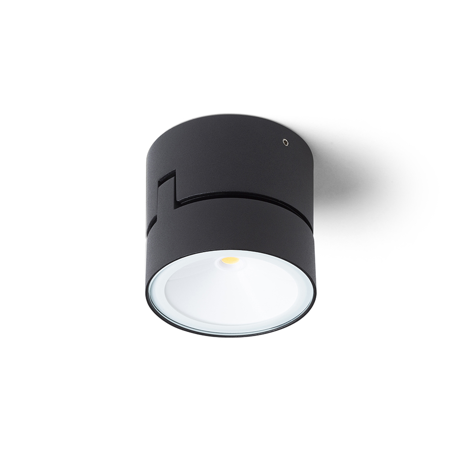 FLAVIO R Aufbauleuchte lichtgrau 230V LED 6W 110° IP54 3000K