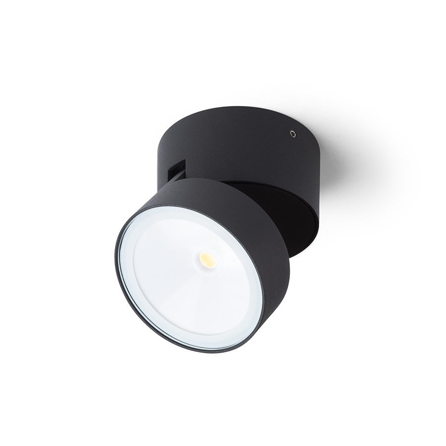 FLAVIO R Aufbauleuchte lichtgrau 230V LED 6W 110° IP54 3000K