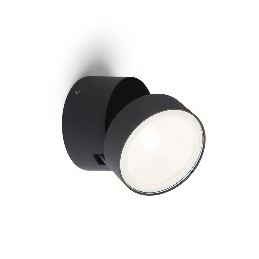 FLAVIO R Aufbauleuchte lichtgrau 230V LED 6W 110° IP54 3000K