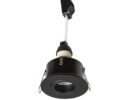 GALO R Einbauleuchte schwarz 230V LED GU10 9W IP65