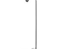 FLYNN I Standleuchte  schwarz/Gebürstes Messing 230V LED GU10 9W