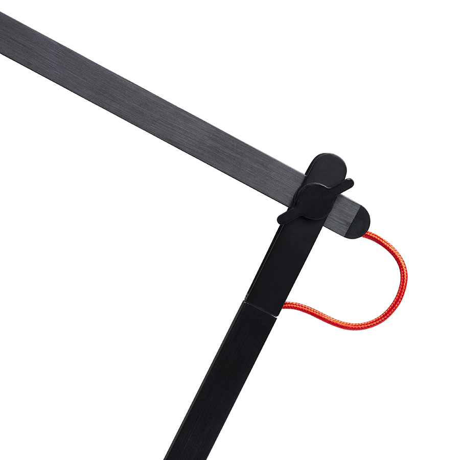 NORMA DIMM Tischleuchte weiß/rot 230V LED 10W 100° 3000K 4000K 6500K
