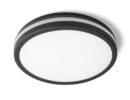 SONO 40 Aufbauleuchte schwarz Kunststoff 230V LED 40W IP65  3000K 4000K 6000K