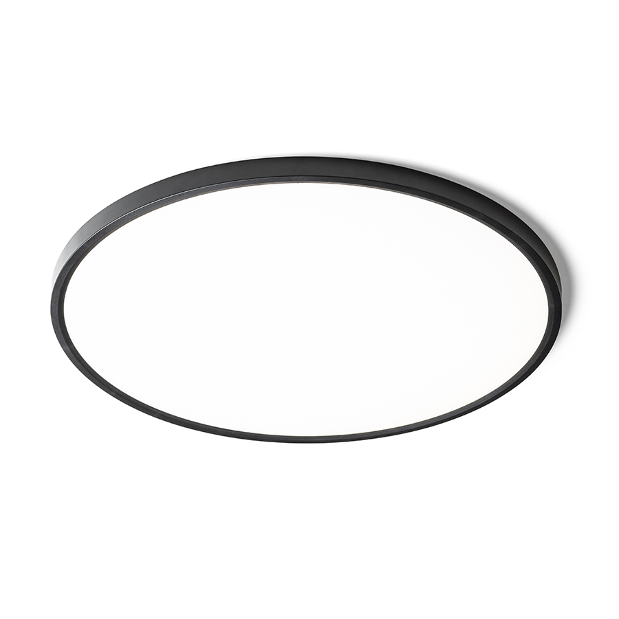 LANA 60 Aufbauleuchte schwarz Kunststoff 230V LED 50W 3000K 4000K 6000K