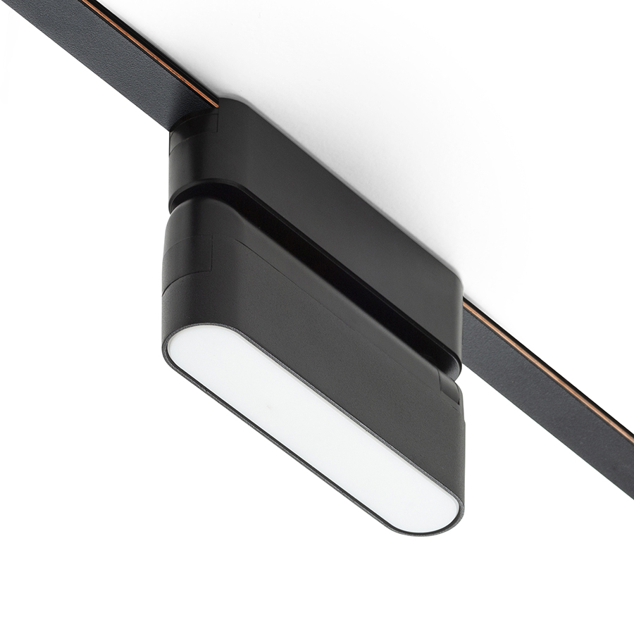 OXONIA 11 schwenkbare Leuchten fürs VEGA/WAVE System schwarz 24= LED 6W 110° 3000K 4000K 6500K