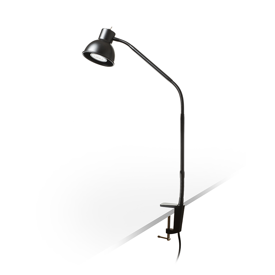 HARMONY mit der Tischklemme schwarz 230V LED GU10 8W